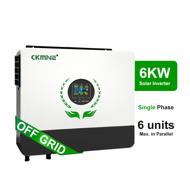 Off Grid Solar Inverter 48V 6000W - Hoge kwaliteit 6KW hybride input dual
