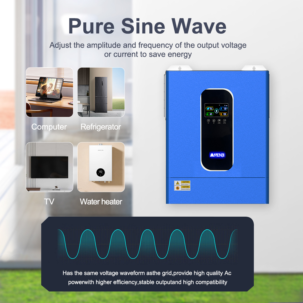 ANENJI 11KW 48V Hybride Omvorm - Hybrid Solar Inverter 5.5Kw Mppt 48V recensie en prijs