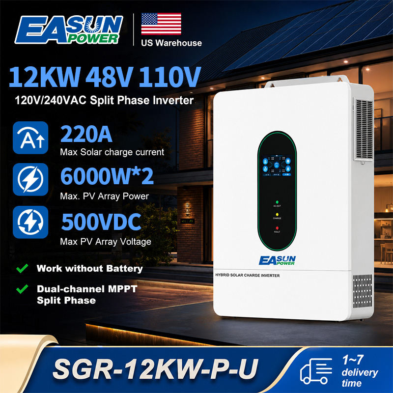 EASUN POWER 12KW Split-Phase O - Grid Tie Inverter Limiter 2000W recensie en prijs