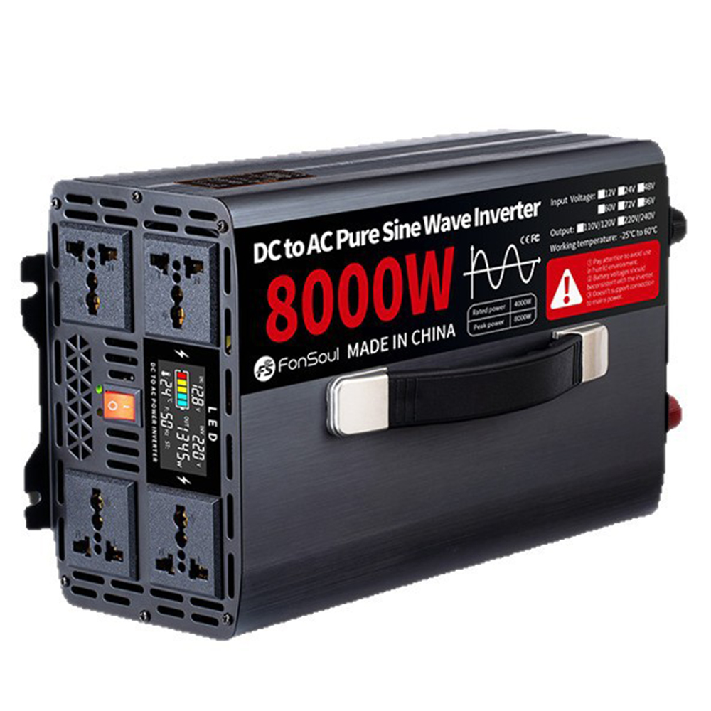 Draagbare zuivere sinusgolf of - Pure Sine Wave Inverter 5000W 48V 220V recensie en prijs