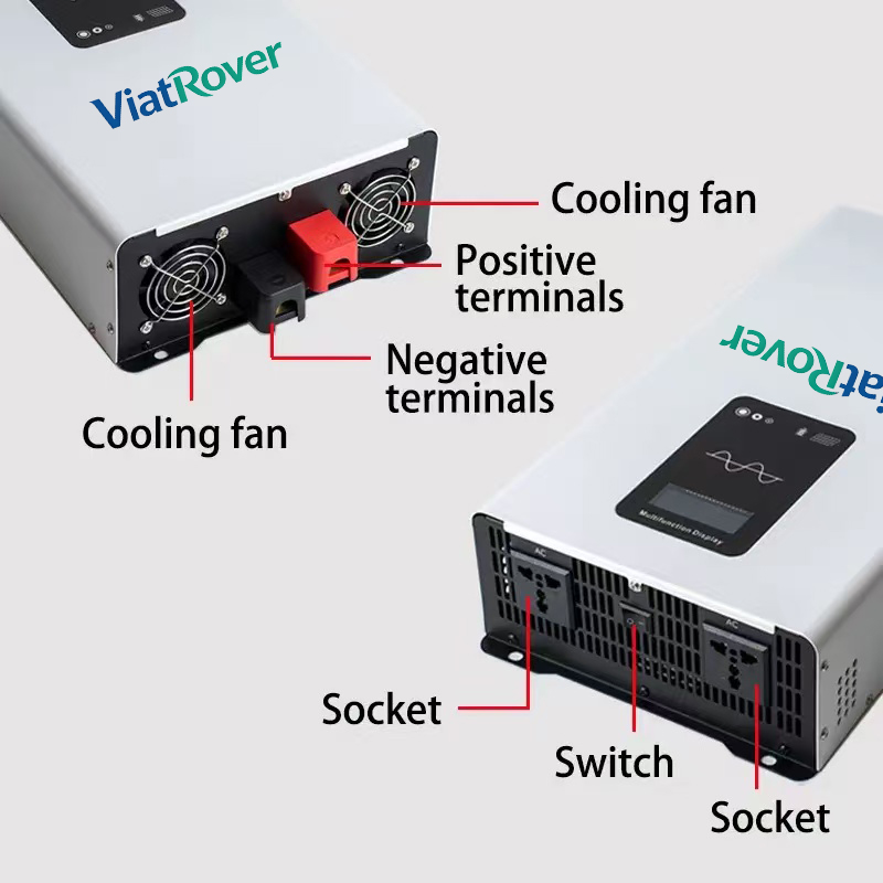 1600W 2600W 3000W Zuivere Sinu - Inverter Pure Sine Wave 60Hz 120V 3000W recensie en prijs