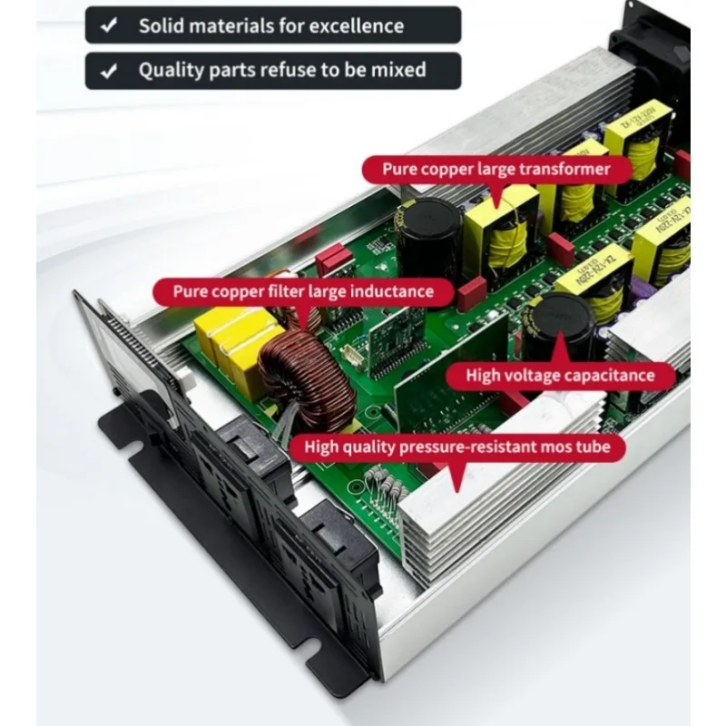 Zuivere sinusgolfomvormer DC 1 - Pure Sine Wave Inverter 5000W 48V 220V recensie en prijs