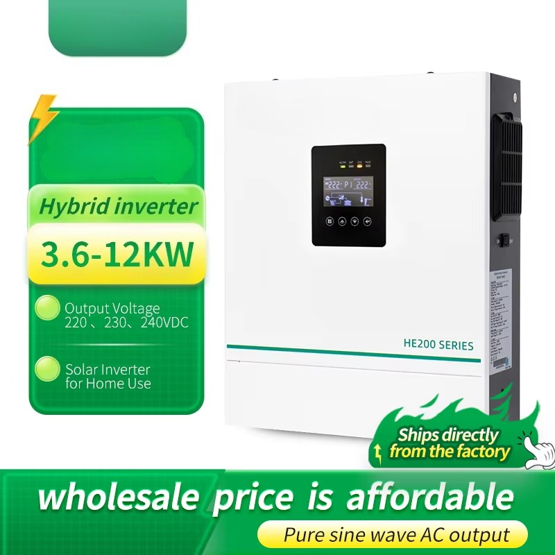 3,6kW 5,5kW 6,2kW 11kW 3kVA 5k - Hybrid Solar Inverter 5.5Kw Mppt 48V recensie en prijs