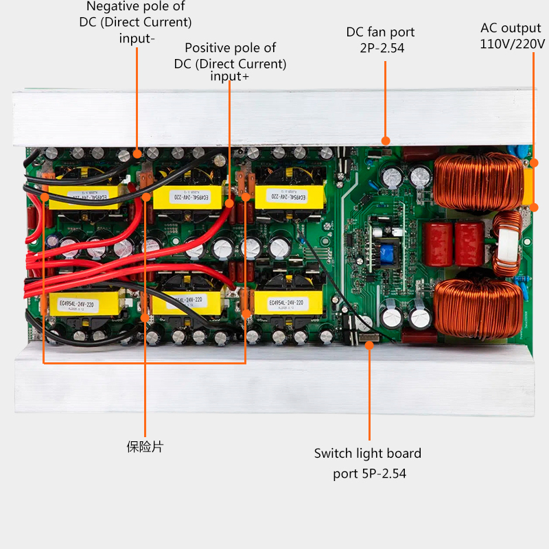 8000W Zuivere Sinus Omvormer M - Pure Sine Wave Inverter Board 24V 48V recensie en prijs